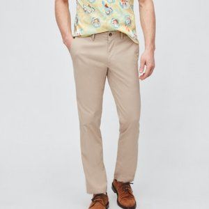 Bonobos Stretch Lightweight Chinos 29x30 in Dune, Tailored Fit